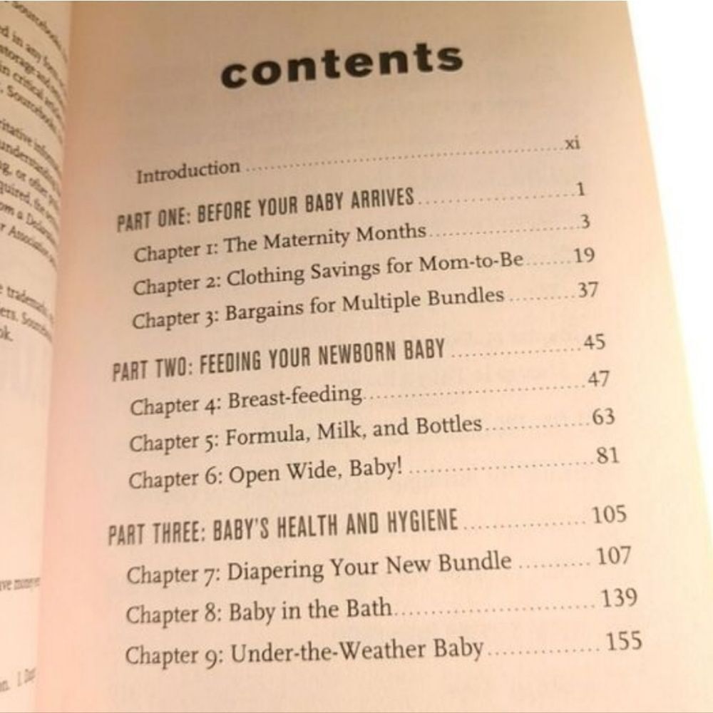 THE COMPLETE BOOK OF BABY BARGAINS Baby On A Budget Paperback NWT - Picture 5 of 13